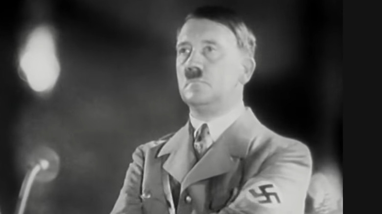 Hitler gazing vacantly into space 