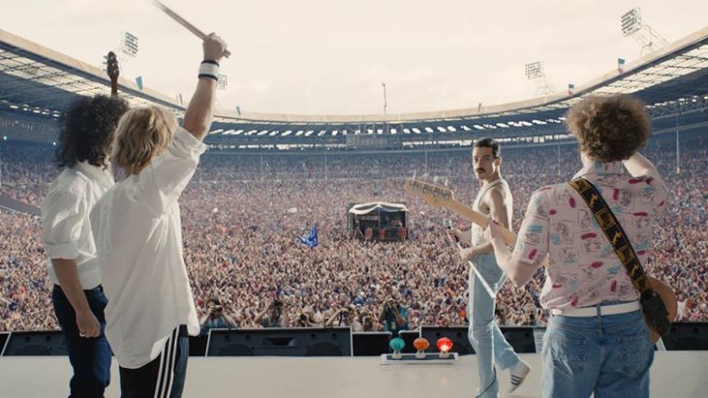 Live Aid in Bohemian Rhapsody