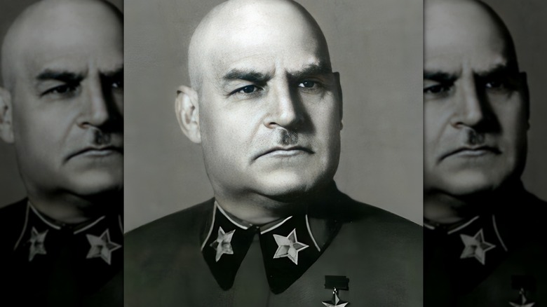 Grigory Kulik military uniform portrait