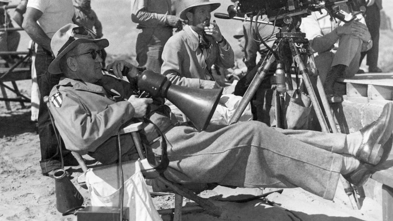 John Ford in director's chair