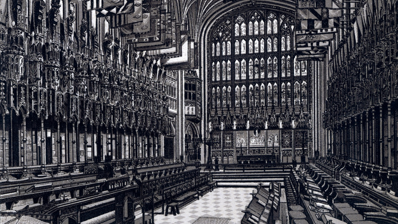 St George's Chapel stands empty