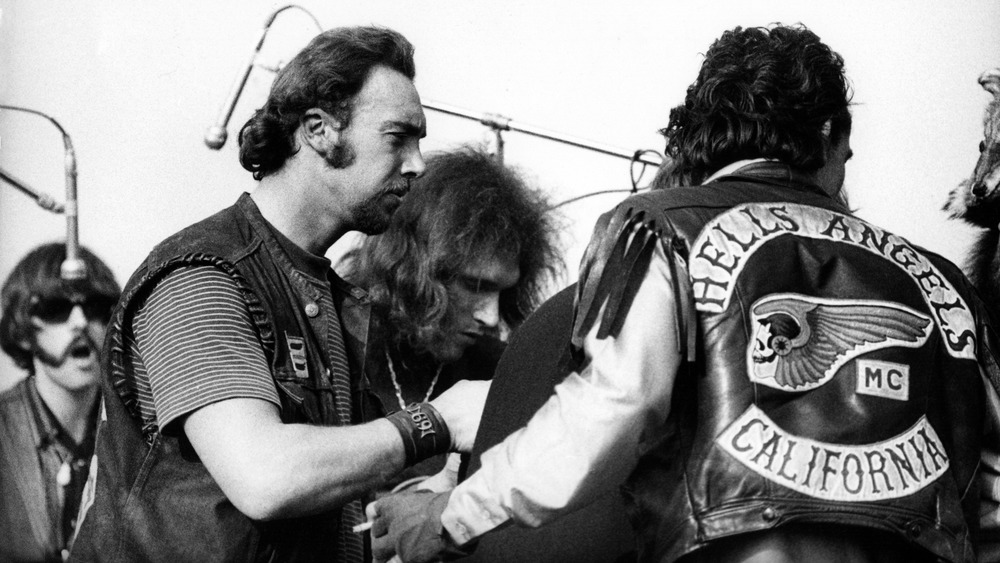Hells Angels at the Rolling Stones' Altamont concert