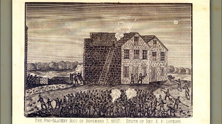 The Pro-Slavery Riot on November 7, 1837. Death of Rev. E. P. Lovejoy