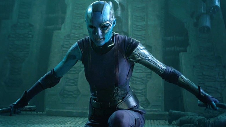 Karen Gillan in Guardians of the Galaxy