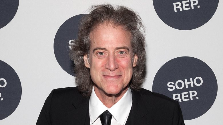 Richard Lewis suit smiling at Soho Rep. event