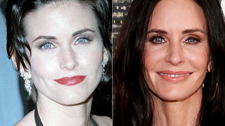 courteney cox in 1990s and 2020s