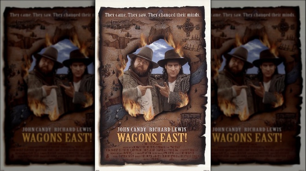 Poster for "Wagons East"