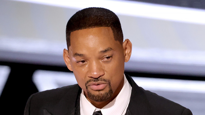 Will Smith crying