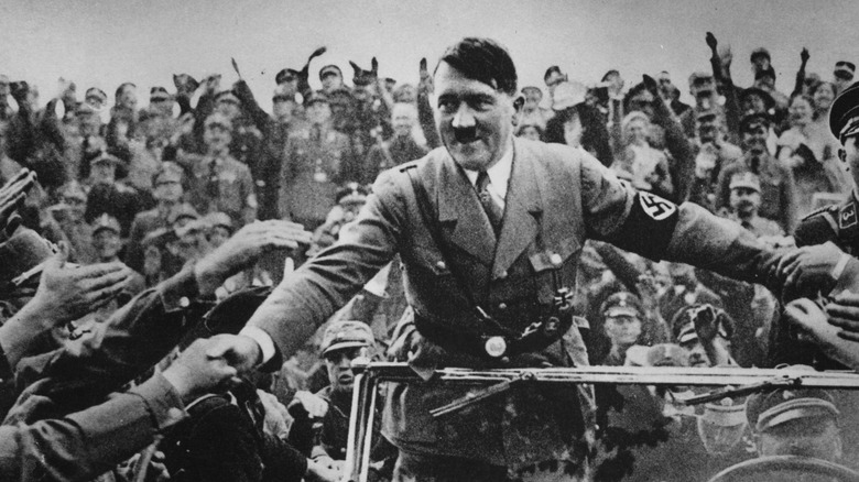 Hitler reaching out