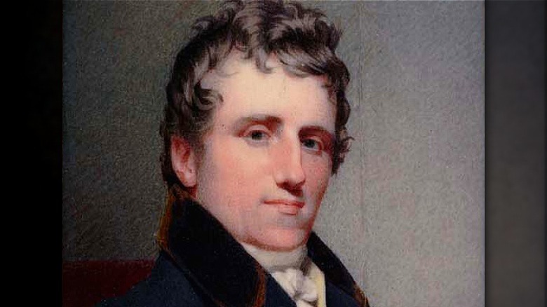 Painted portrait of John Church Hamilton