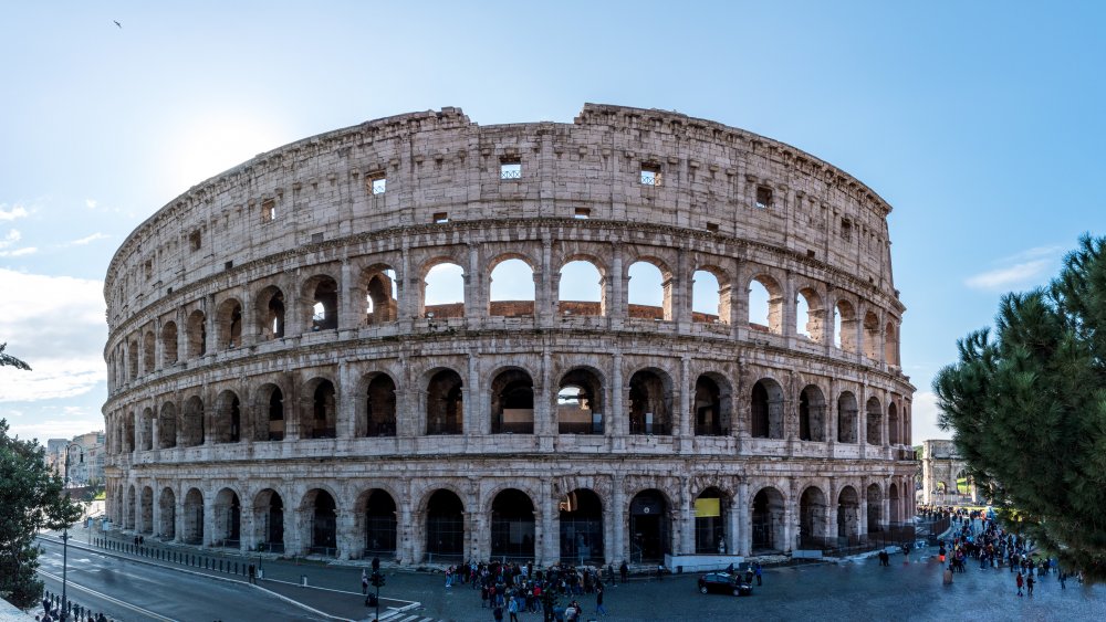 roman concrete Colosseum 