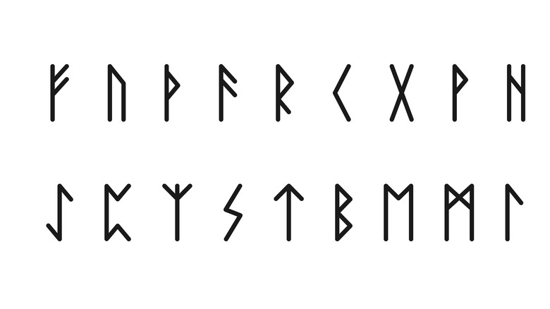 runic alphabet selection