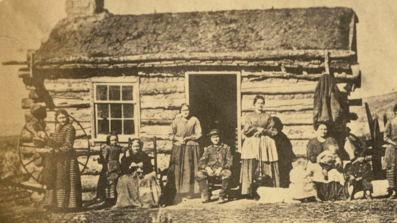 Mormon family, 1888