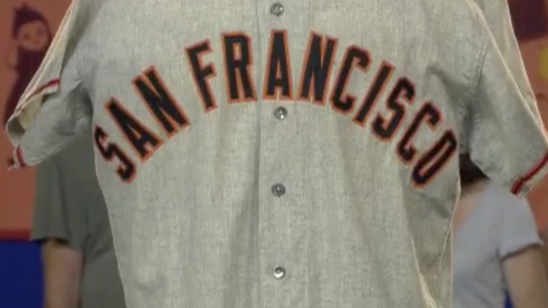 Willie Mays jersey Antiques Roadshow
