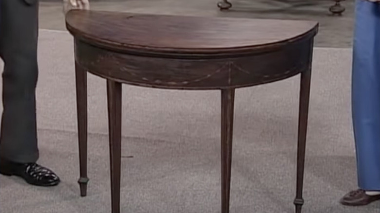 Seymour and Sons table Antiques Roadshow