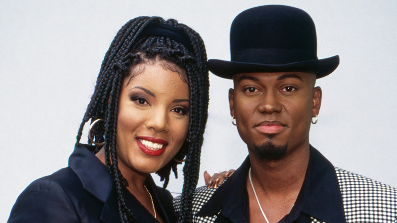 La Bouche's Melanie Thornton and Lane McCray in an official photo