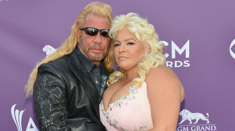 Dog and Beth Chapman in 2013