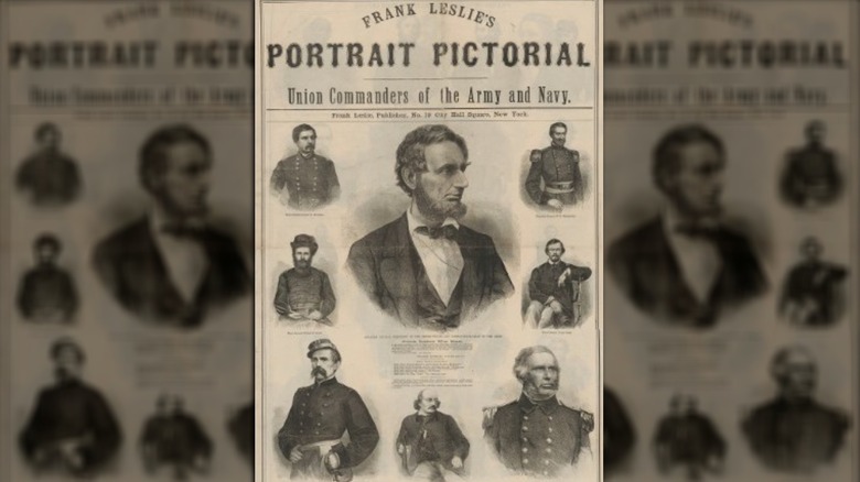 poster of Lincoln and his generals