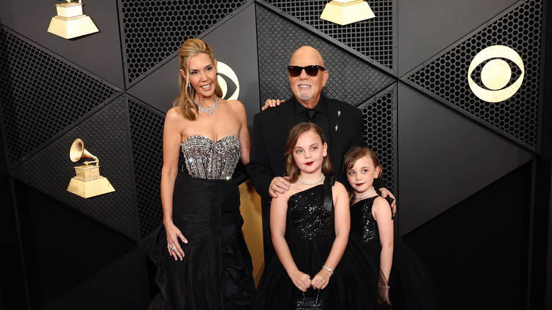 Billy Joel family at 2024 Grammys