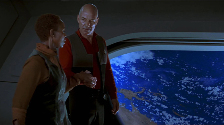 Screenshot from film Star Trek: First Contact
