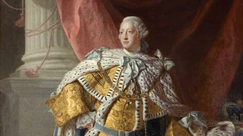 George III in coronation robes