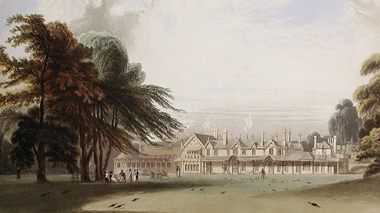 sketch royal lodge windsor park 1827