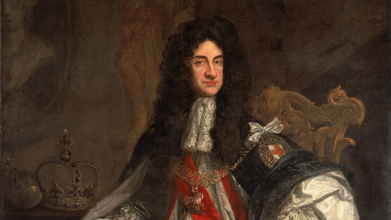 Charles II sitting