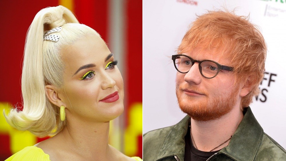 Katy Perry in 2020, Ed Sheeran in 2019