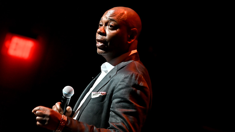 Dave Chappelle performs onstage