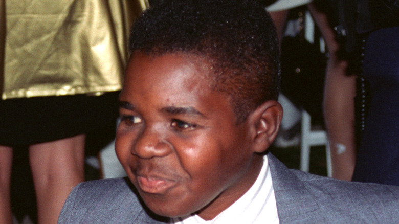 Gary Coleman child at event suit smiling
