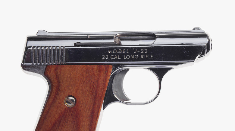image of a .22 caliber pistol, taken 1994