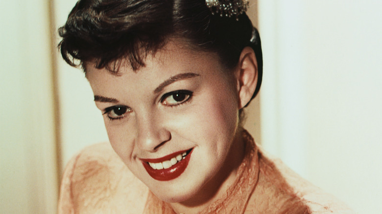 Judy Garland smiling