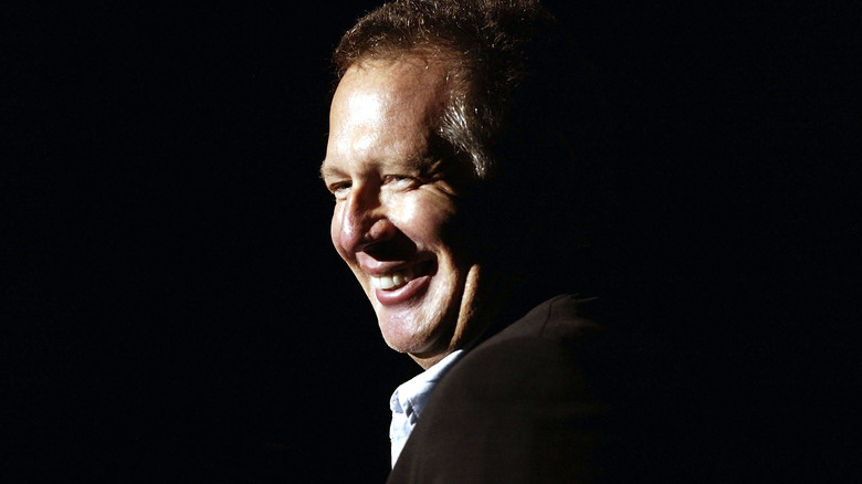 Garry Shandling performing on stage