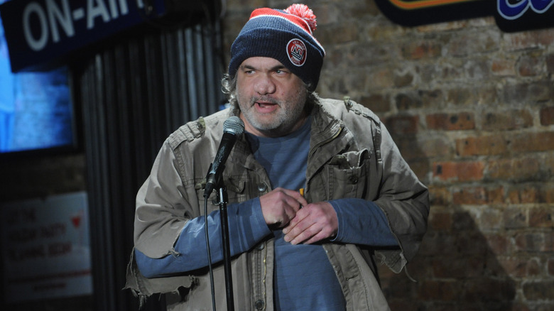 Artie Lange performing on stage