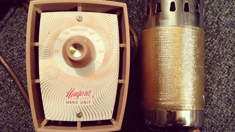 The Niagara Hand Unit a 1950's era vibrator photgraphed on June 7, 2013 in Los Angeles, California.