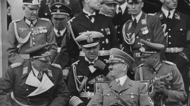 Hitler and some high-ranking Nazis
