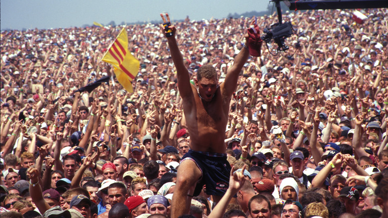 The crowd at Woodstock '99