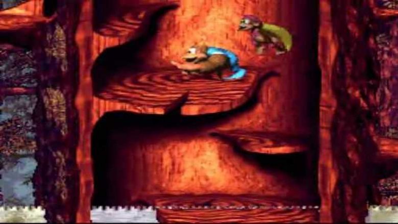 Donkey Kong Country 3 Ripsaw Stage