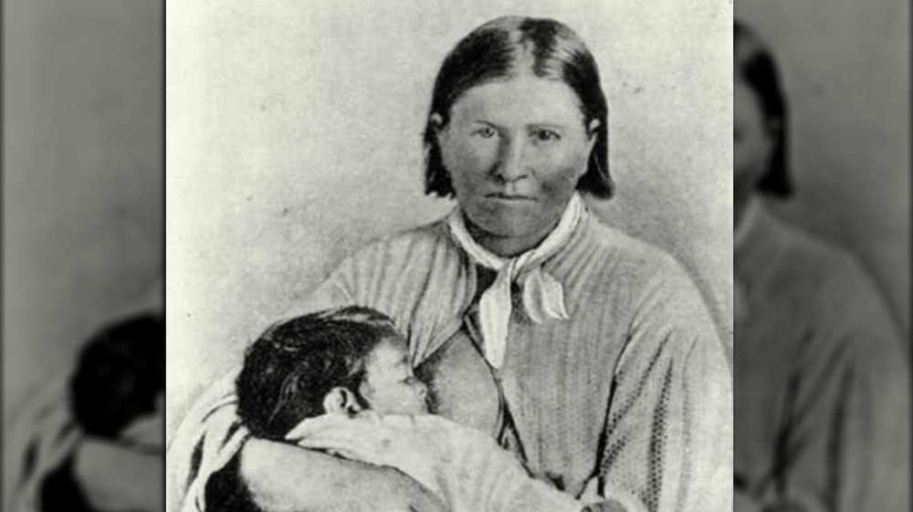 Cynthia Ann Parker and daughter