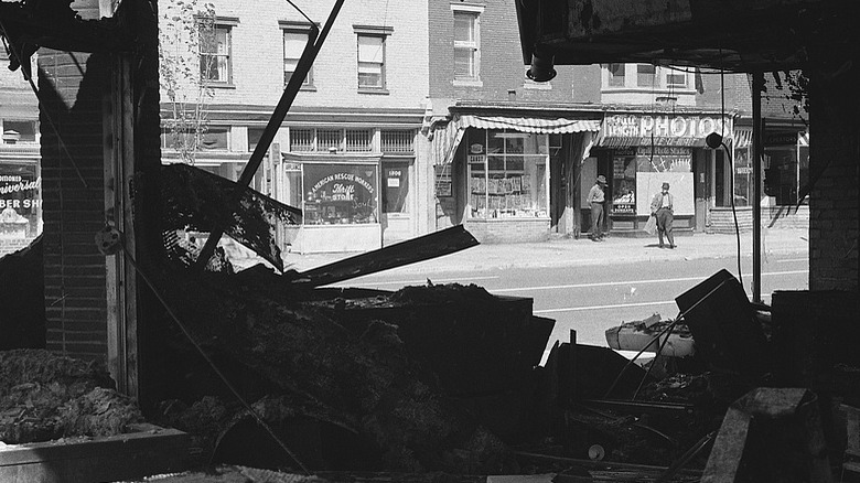 1968 riot destruction