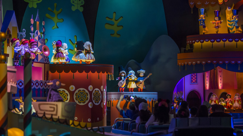 Inside the It's a Small World Ride