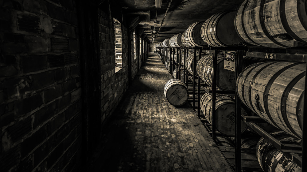 Wine cellar casks