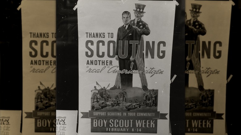 1930s era Boy Scout poster