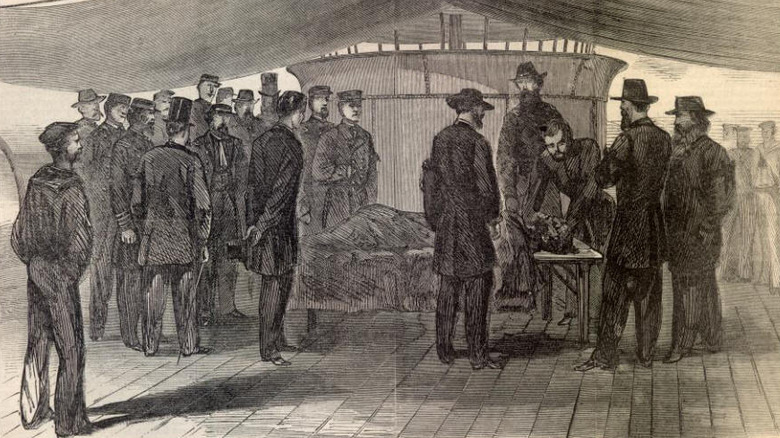 Booth's autopsy upon the Montauk