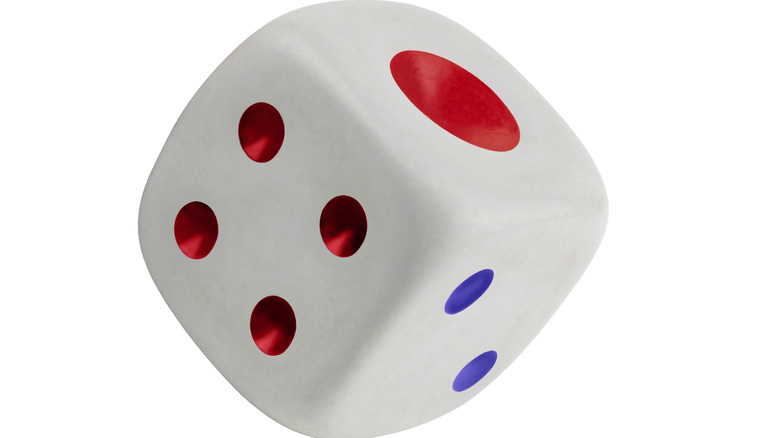 four dots on dice