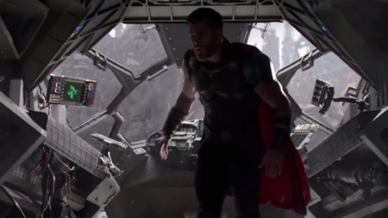 thor in quinjet