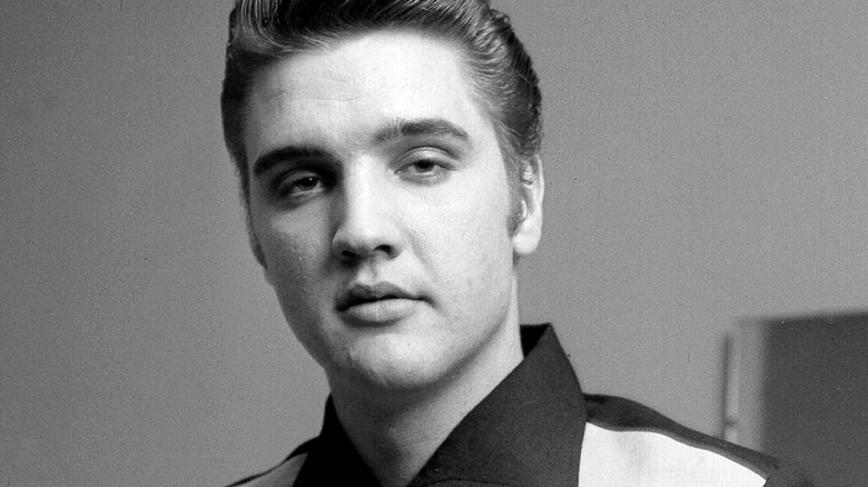 Elvis Presley smoldering look