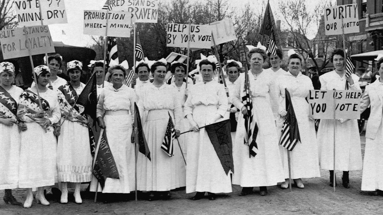 Women's Christian Temperance Union Protest, Minnesota, 1917