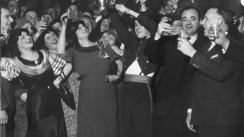 Celebrating Prohibition's repeal, 1933