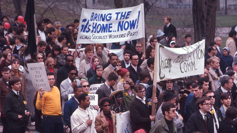 Anti-Vietnam protests, Chicago, 1968